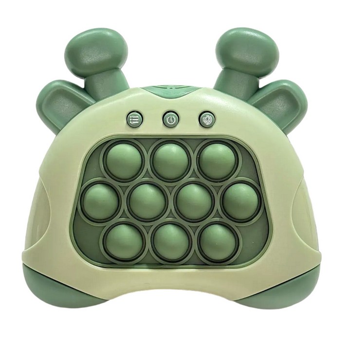 올라데이 KC인증 푸쉬팝 팝잇 핑거 뽁뽁이 게임기, 그린, 1개