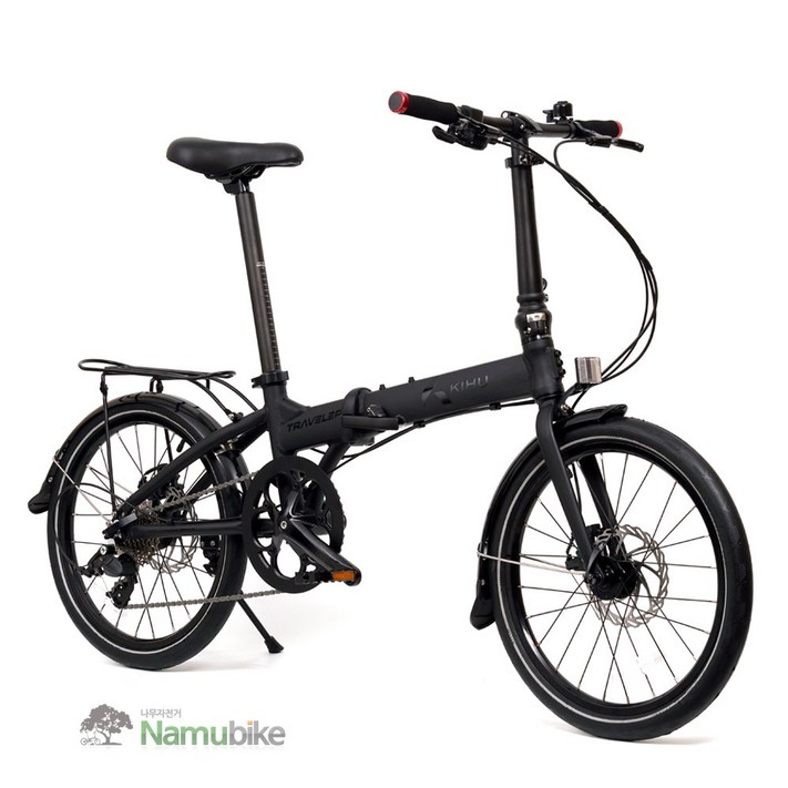 키후 트레블러 KIHU TRAVELER 트레블 알루미늄 9단 20인치 접이식 미니벨로 자전거 신제품