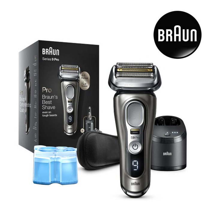 BRAUN 시리즈 9 PRO 전기면도기 세트