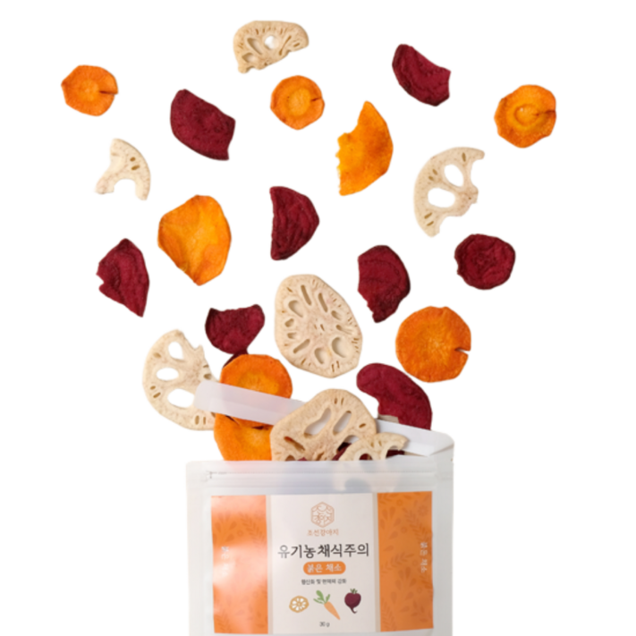 조선강아지 유기농 채식주의 강아지 비건 간식, 1개, 100g, 붉은채소