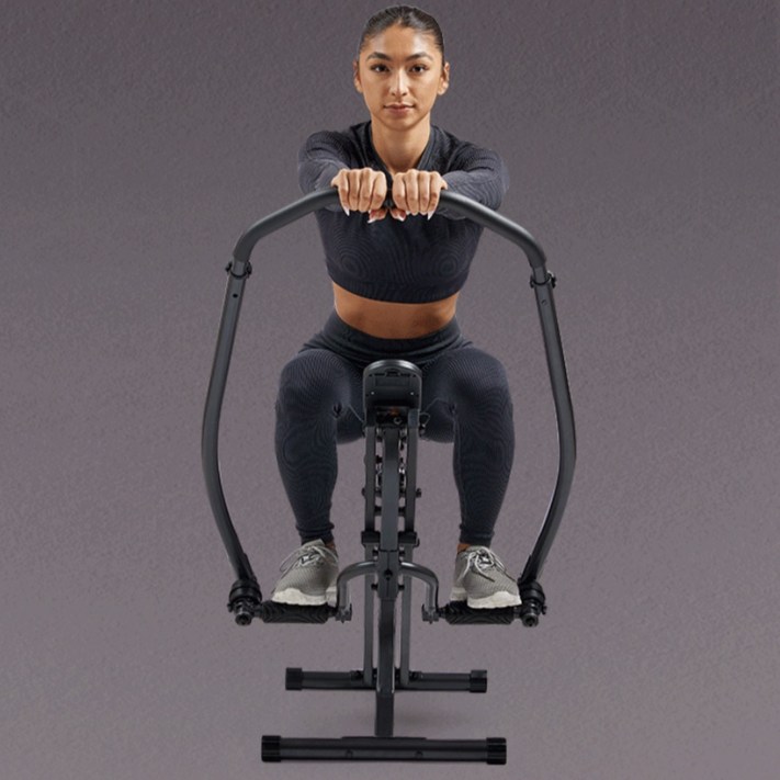 레그코어 스쿼트 머신 헬스 스포츠 하체 허벅지 근력 홈트 실내운동, 레그코어 블랙