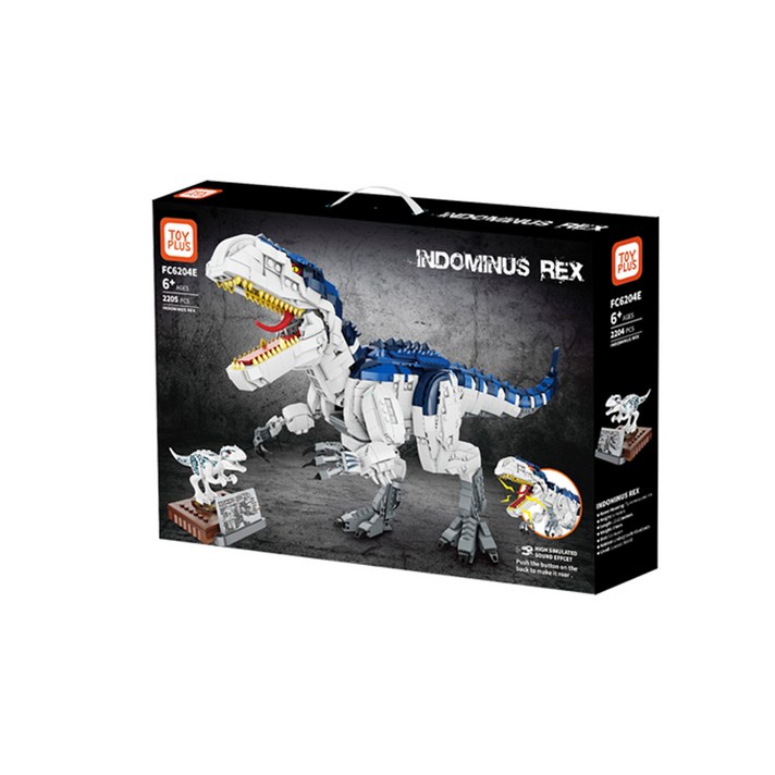 인도미누스 렉스 다이노소어 레고호환블럭 2205pcs, 혼합색상, 1개 인도미누스 렉스 다이노소어 레고호환블럭 2205pcs, 혼합색상, 1개