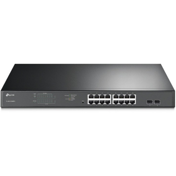티피링크 16포트 기가비트 Easy Smart PoE SFP 슬롯 허브, TLSG1218MPE, 1개