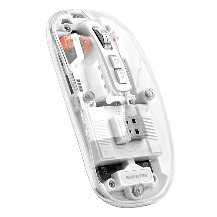 스마텍 리시버 USB 무선 무소음 블루투스 마우스 STMIV100