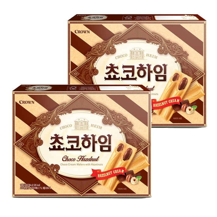 쵸코하임, 284g, 2개 쵸코하임, 284g, 2개