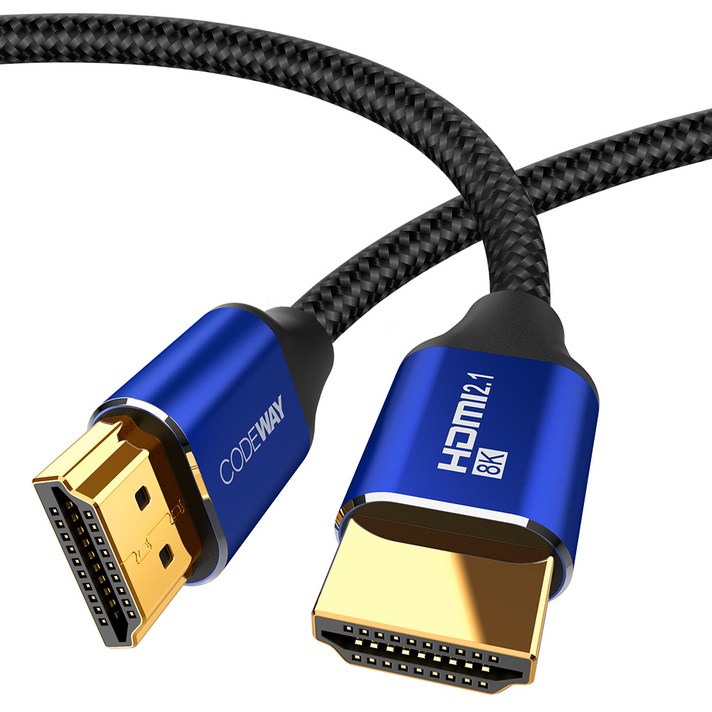 코드웨이 HDMI 2 1v UHD 8K 케이블, 1개, 1.5m 코드웨이 HDMI 2 1v UHD 8K 케이블, 1개, 1.5m