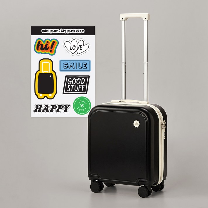 모던하우스 ON minianimi. 캐롯 기내용 캐리어  스티커 세트