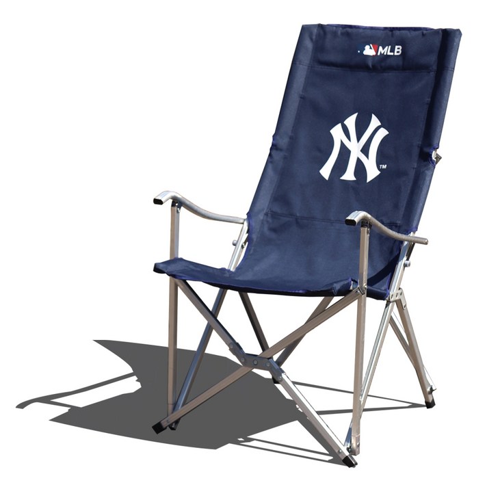 MLB NY양키스 릴렉스 캠핑체어, 네이비, 1개 MLB NY양키스 릴렉스 캠핑체어, 네이비, 1개