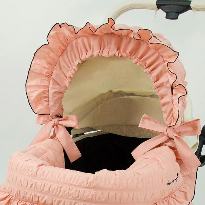 해리스펫 버기 보닛 마가렛 핏 반려동물 유모차 캐노피 커버 장식용 패브릭 액세서리 시리즈 우아한 색상 4가지 트렌치 베이지