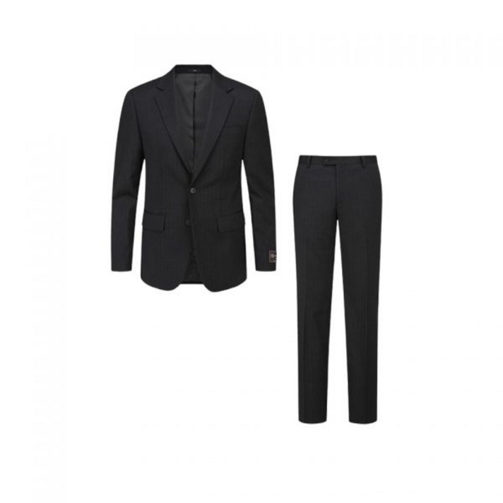 앤드지 남성 스트라이프 그레이 정장 세트 SGR