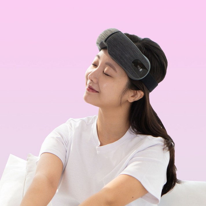 덕분애 퓨어아이 무선 온열 눈 마사지기, 블랙 덕분애 퓨어아이 무선 온열 눈 마사지기, 블랙