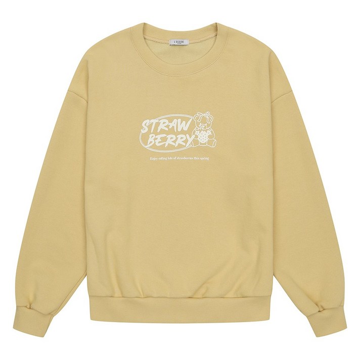 레코브 프린팅 포인트 맨투맨 티셔츠LC41D2LT012X