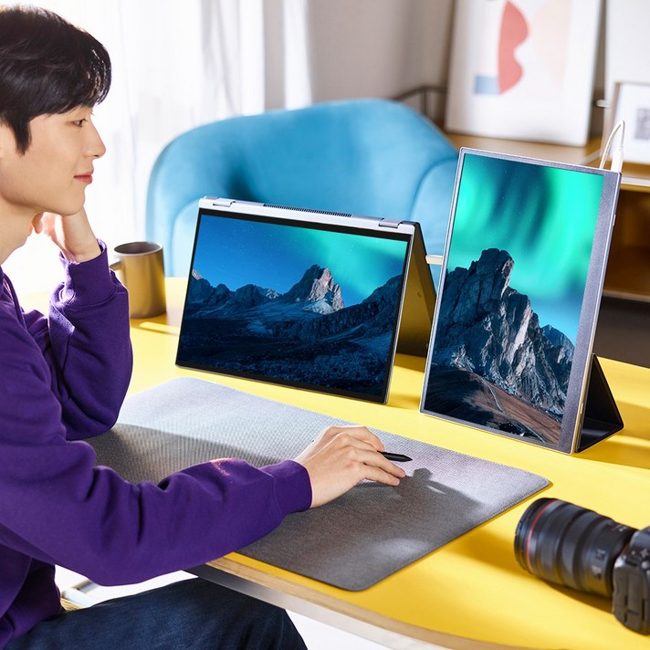 당일발송  LG그램뷰 2세대 view 16MR70 플러스뷰2 엘지 포터블모니터