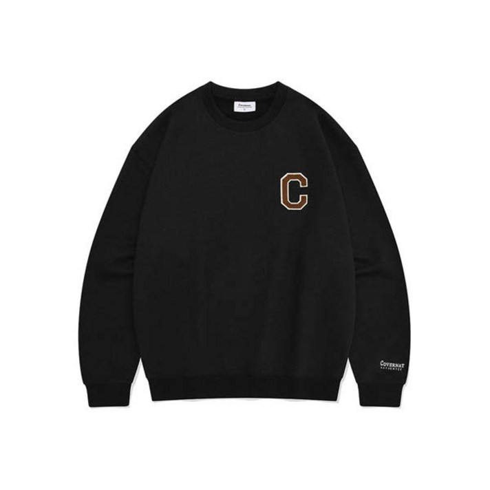 커버낫C 로고 맨투맨 6컬러 CO2403CR01 커버낫C 로고 맨투맨 6컬러 CO2403CR01