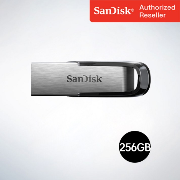 샌디스크 USB 메모리 Ultra Flair 울트라 플레어 USB 3.0 CZ73 256GB