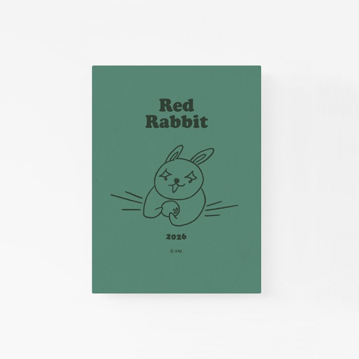 삼알 2026 빨간토끼 다이어리