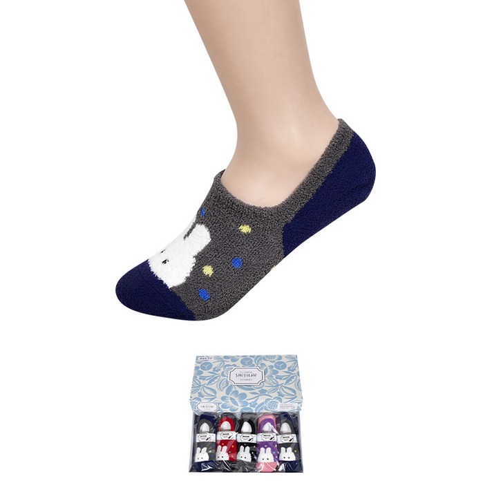 미지쇼 여성 수면 덧신 실외