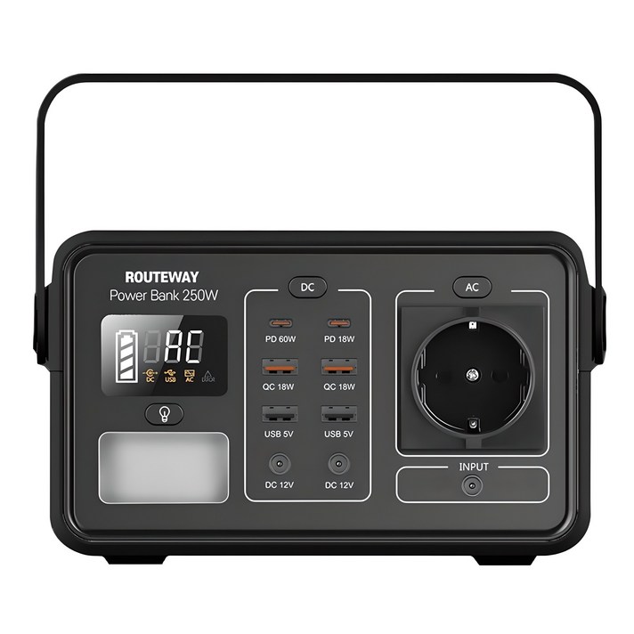 루트웨이 캠핑용 휴대용 파워뱅크 PB250W 루트웨이 캠핑용 휴대용 파워뱅크 PB250W