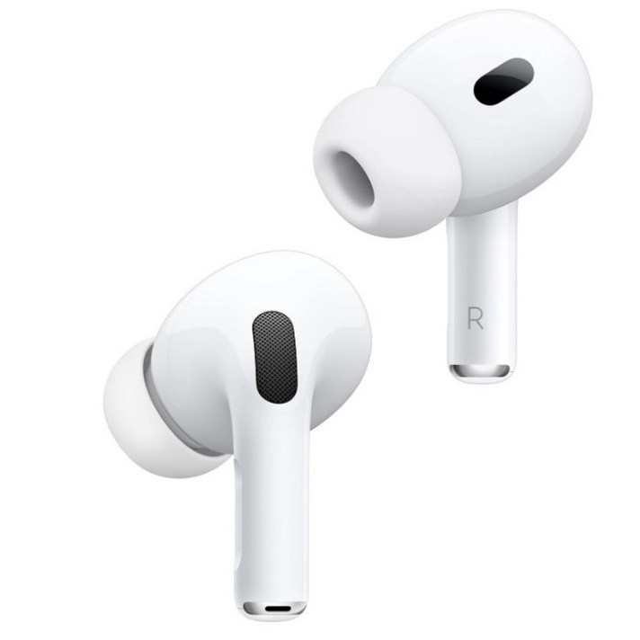 애플 에어팟 프로2세대USBC 충전 최대 2배 더 많은 능동형 소음차단 Bluetooth 헤드폰 주변음허용모드 맞춤형 공간 오디오 미국정품배송