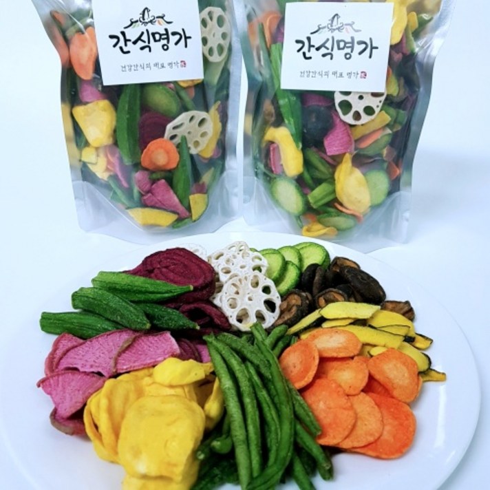 간식명가 동결건조 야채칩 믹스칩 간식명가 동결건조 야채칩 믹스칩