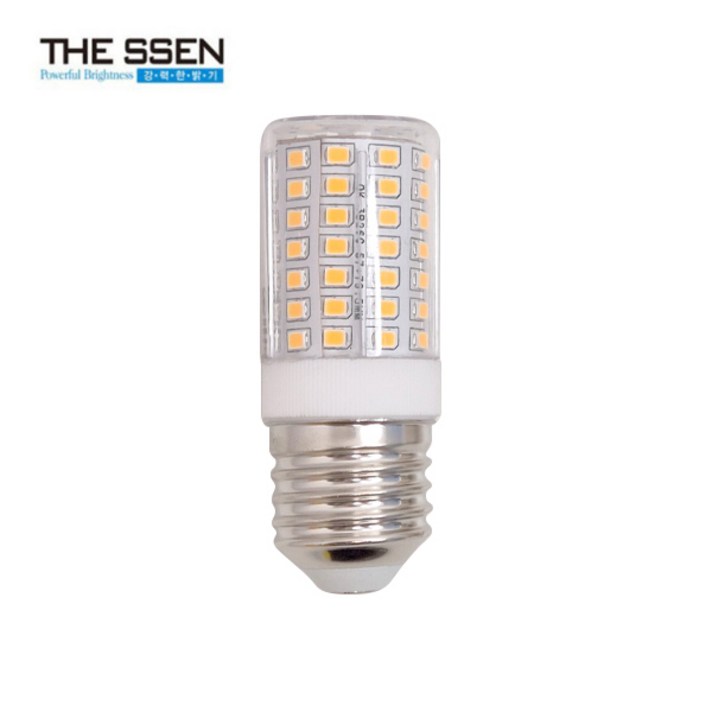 더쎈 LED 콘벌브 콘램프 옥수수전구 7W E26소켓, 전구색, 1개