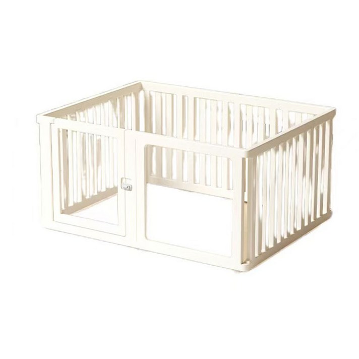 확장형 강아지 울타리 애견펜스 세트, 1개, 화이트