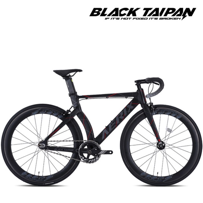 블랙타이판 경량 알루미늄 에어로 픽시자전거 카본림 카본포크 에릭스 700C, 1개, 165cm, 에릭스 490 화이트 조립사은품F고정기어