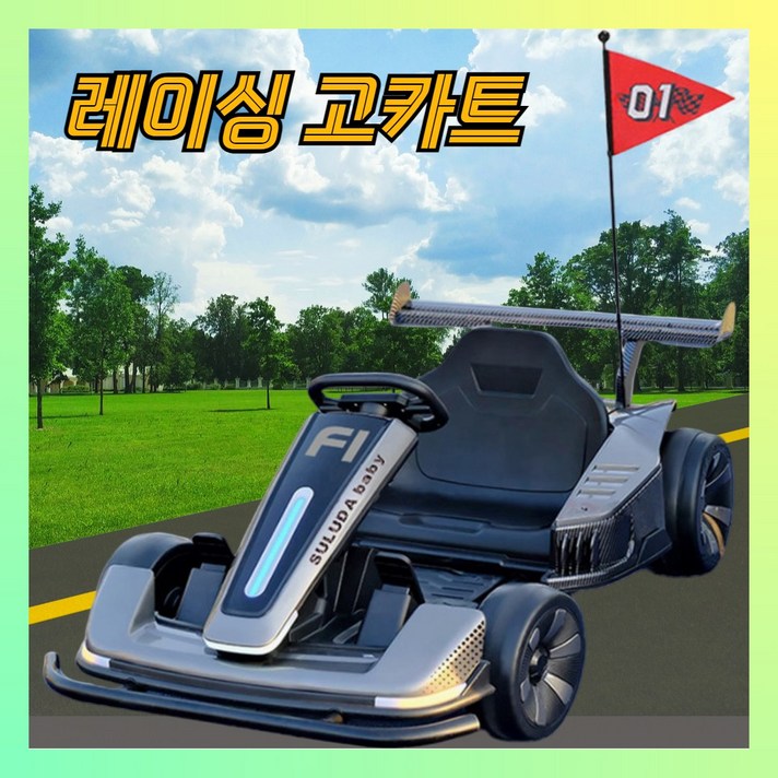 스피노 고카트 레이싱 카트 4륜 바이크 드리프트 전동 어린이 성인 루지 원격조정
