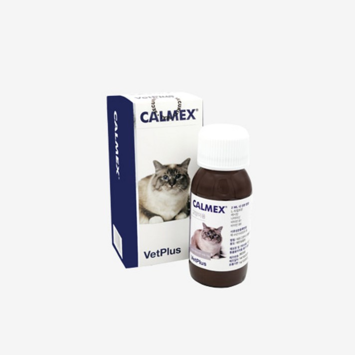 칼멕스 캣 고양이 스트레스 완화 보조제 Calmex Cat Stress Relief 60ml - 쇼핑뉴스