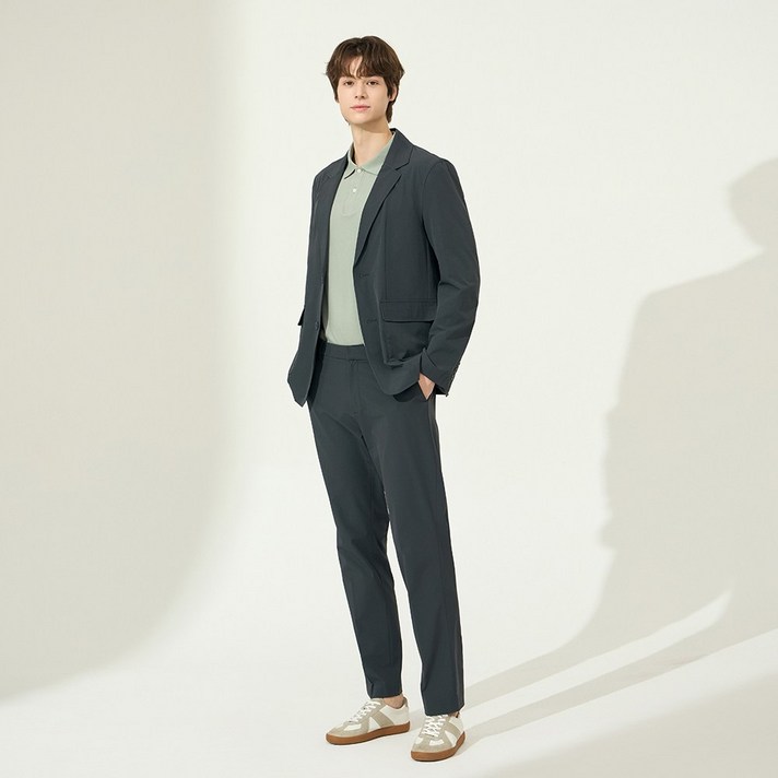 펠틱스 남성 수트 셋업 면접 경조사룩 하객룩 가을 캐주얼 정장세트 F508M2