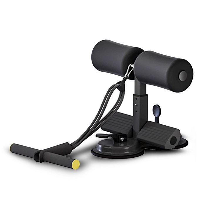 홈트레이닝 윗몸일으키기 보조기 복근운동기구 헬스소품 휴대용 더블 빨판