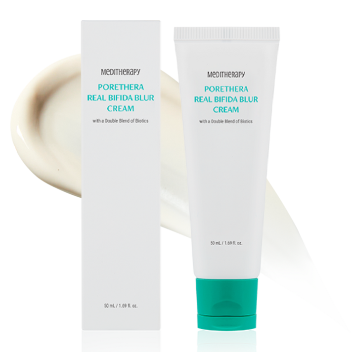 메디테라피 포쎄라 리얼 비피다 블러 크림 바르고자는톤업크림, 50ml, 1개