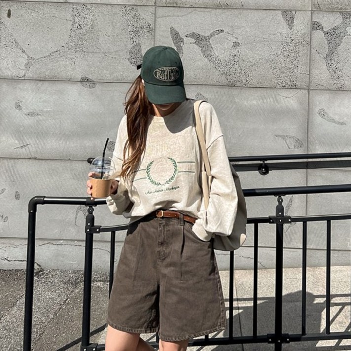 난닝구번티프 자수맨투맨