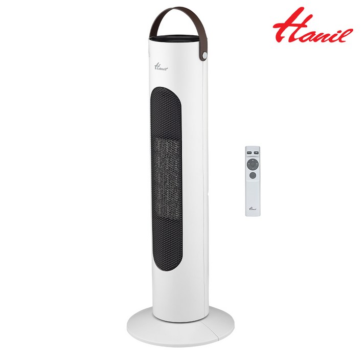 한일전기 가정용 사무실 리모컨 히터 웜패스트 온풍기 라이트그레이 HEF2050R