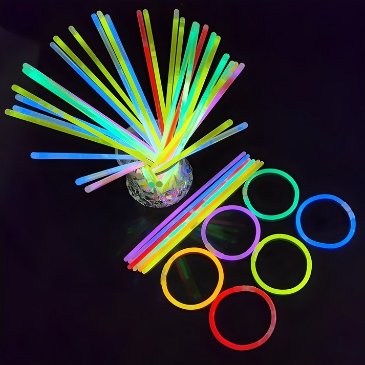 마메 LED 야광팔찌 100p