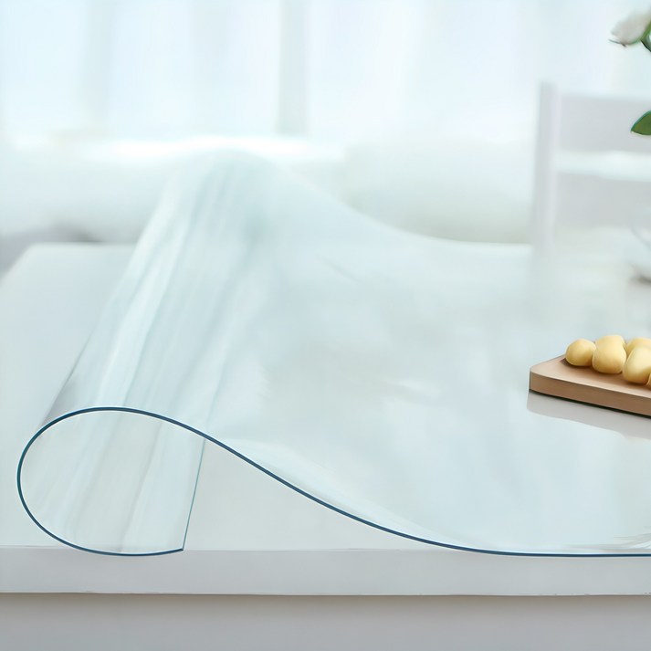 올준 PVC 테이블매트, 투명, 가로세로120 x 60cm두께 1mm, 1개 올준 PVC 테이블매트, 투명, 가로세로120 x 60cm두께 1mm, 1개