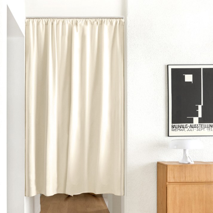 까사마루 폴라 가림막 커튼 트임형  압축봉 포함