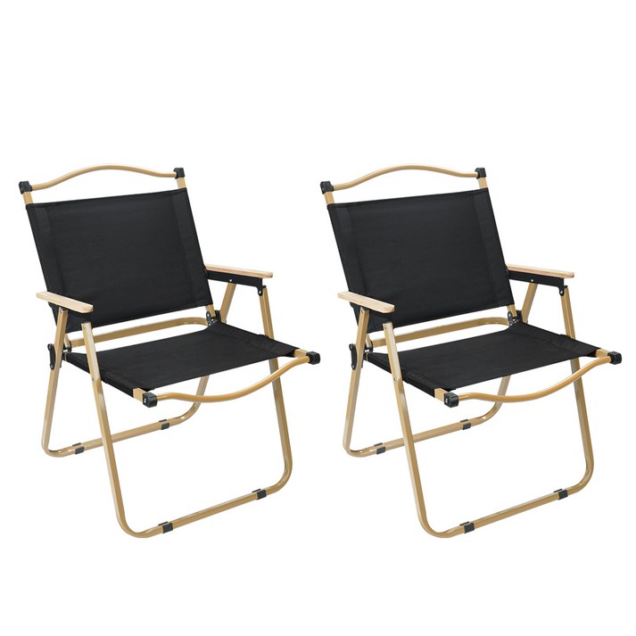 코멧 아웃도어 우드 폴딩 캠핑 로우체어