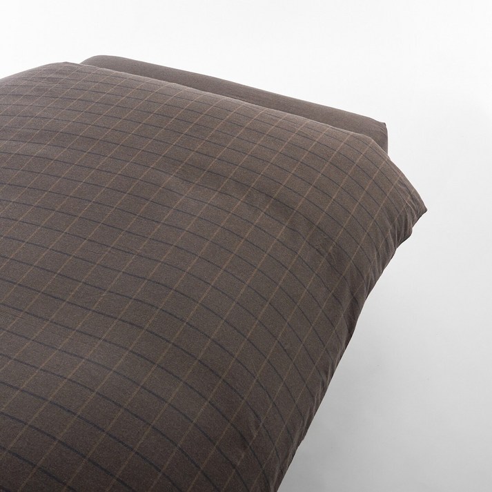 무인양품 MUJI 면 플란넬 이불 커버