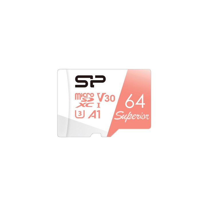 실리콘파워 마이크로SD Superior UHSI A1 V30 4K, 512GB, 1개
