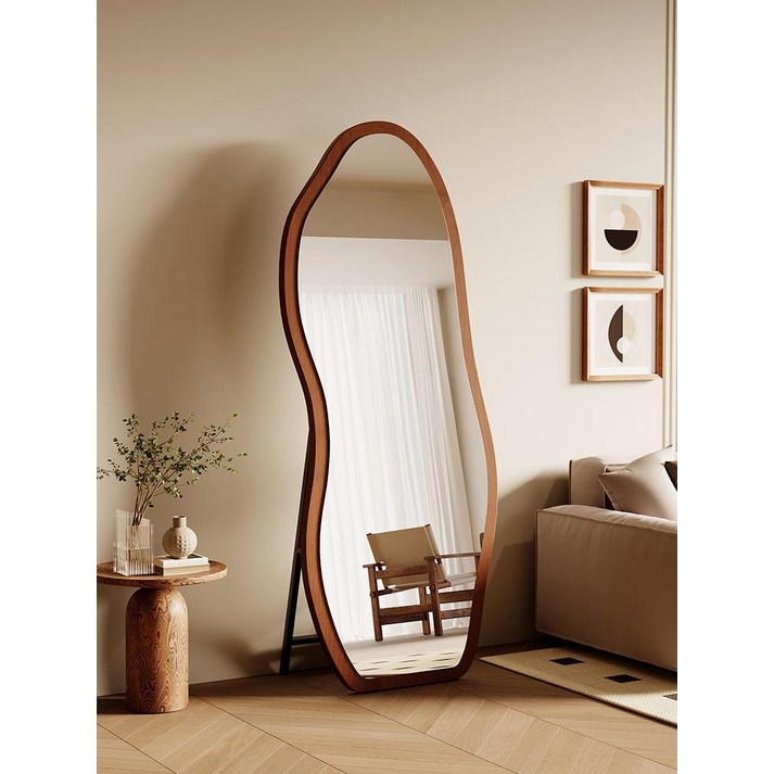 [빈티지 인테리어] 엔틱 디자인거울 스탠드형 비정형 전신 거울