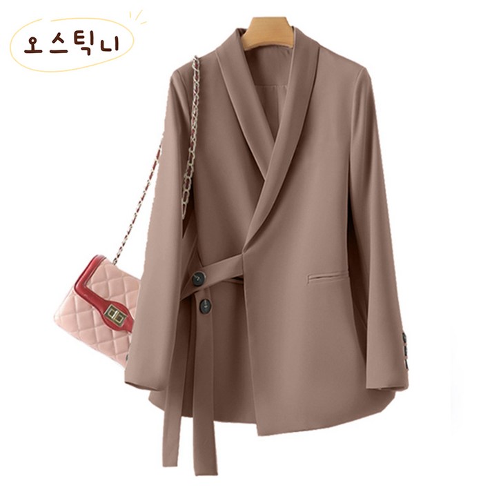 오스틱니 여성 봄가을 루즈핏 캐주얼 정장
