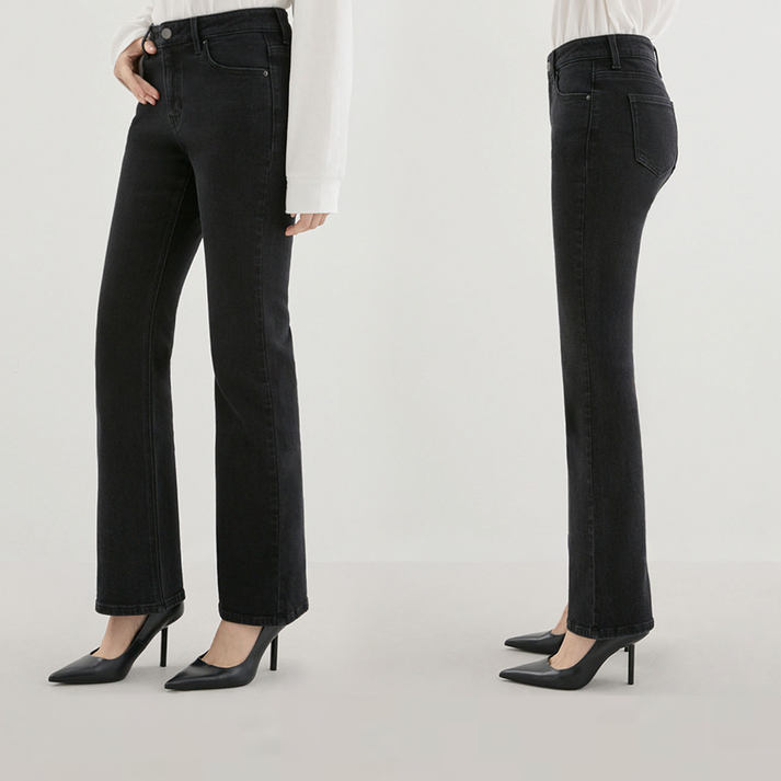 [백화점 정품] Guess 게스 여성 플레어 부츠컷 블랙진 청바지