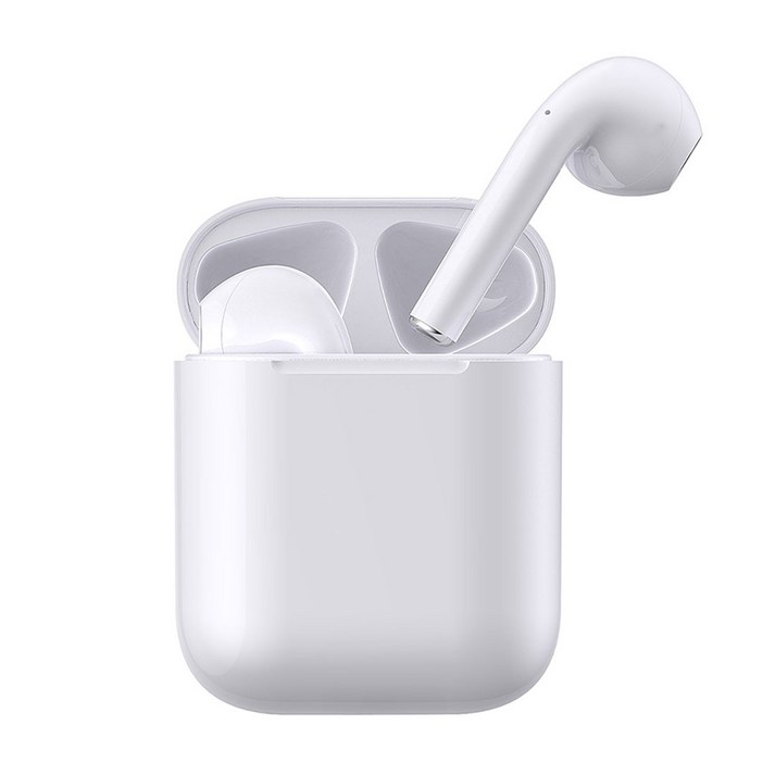 SOTAR A2 무선충전 블루투스 이어폰, 화이트