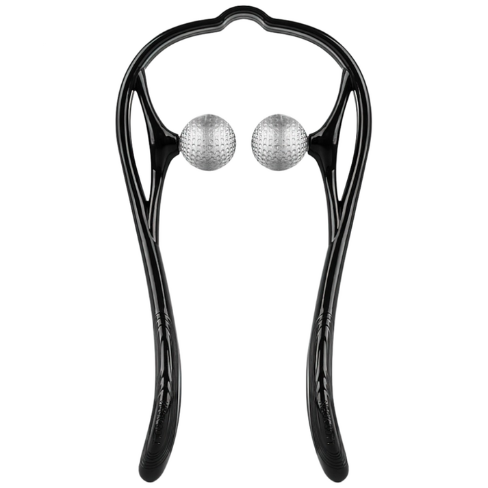 목 지압 마사지기 다기능 경추 마사지기 목 어깨 마사지기 목 끼우기 경락 마사지, 블랙, 1개