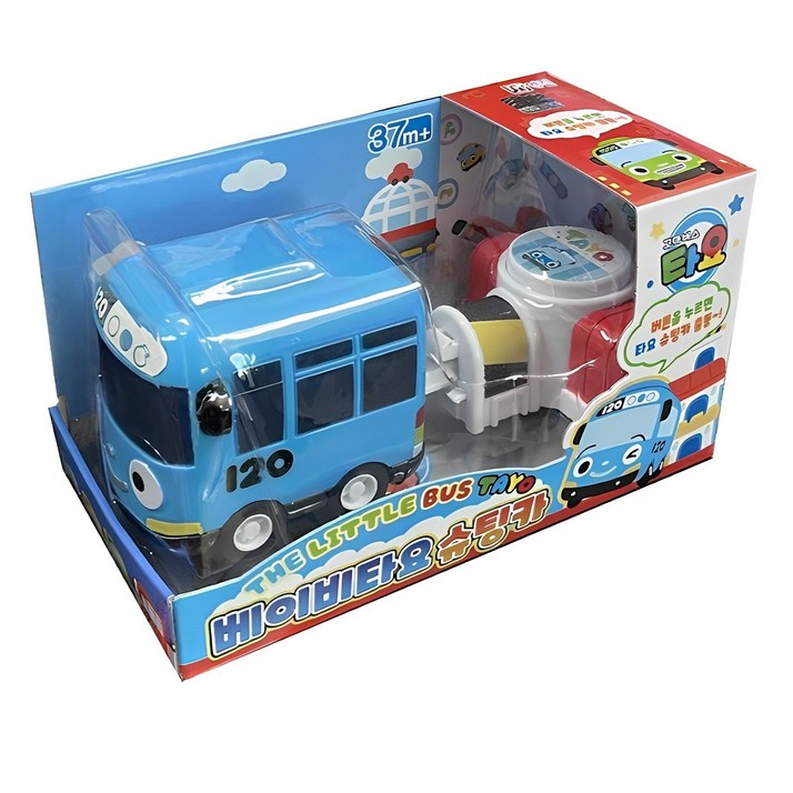 타요 베이비타요 슈팅카 버스 + 슈팅기 세트