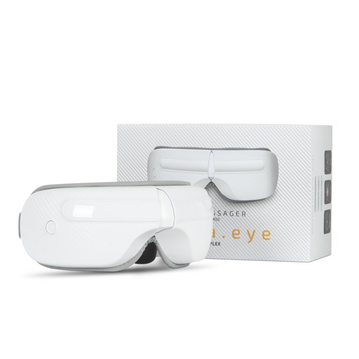 듀플렉스 쎄라아이 무선 온열 눈마사지기 DP-EM50, DP-EM50, WHITE