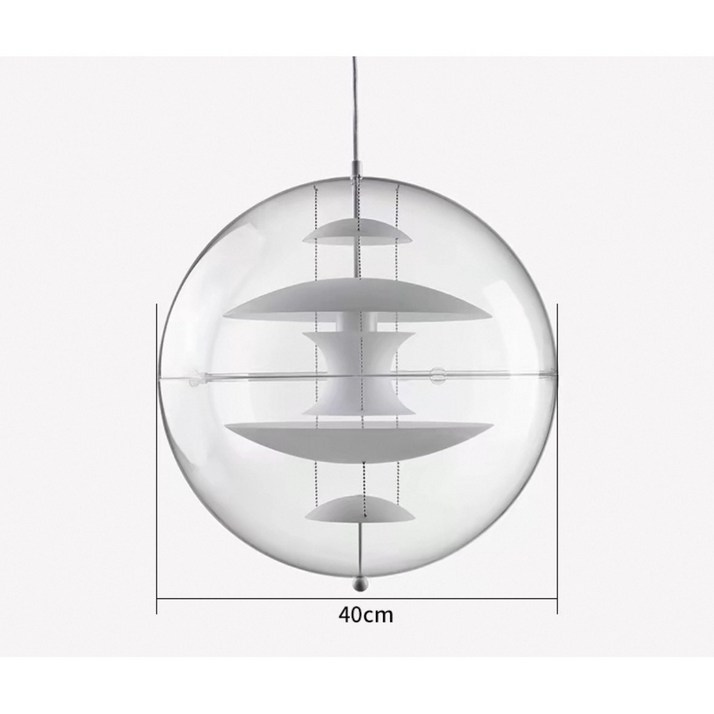 인테리어조명 북유럽조명 베르판 글로브 샹들리에 식탁등 화이트