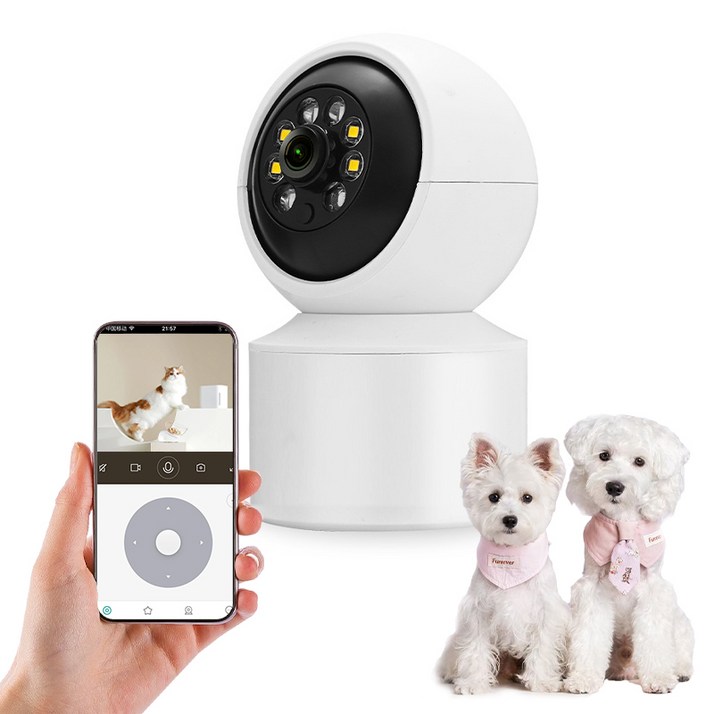 NuriCam CCTV 홈캠 1080P 스마트 카메라  펫캠 2.4G Wi-Fi