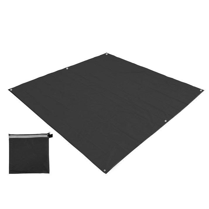 타프겸용 방수매트 블랙 300×300